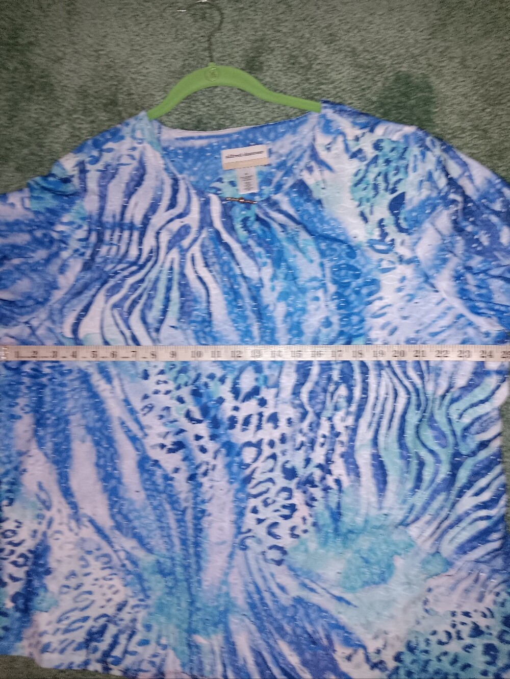 Nwt Alfred Dunner Women's 3/4 Sleeve Pullover Top - Picture 5 of 10